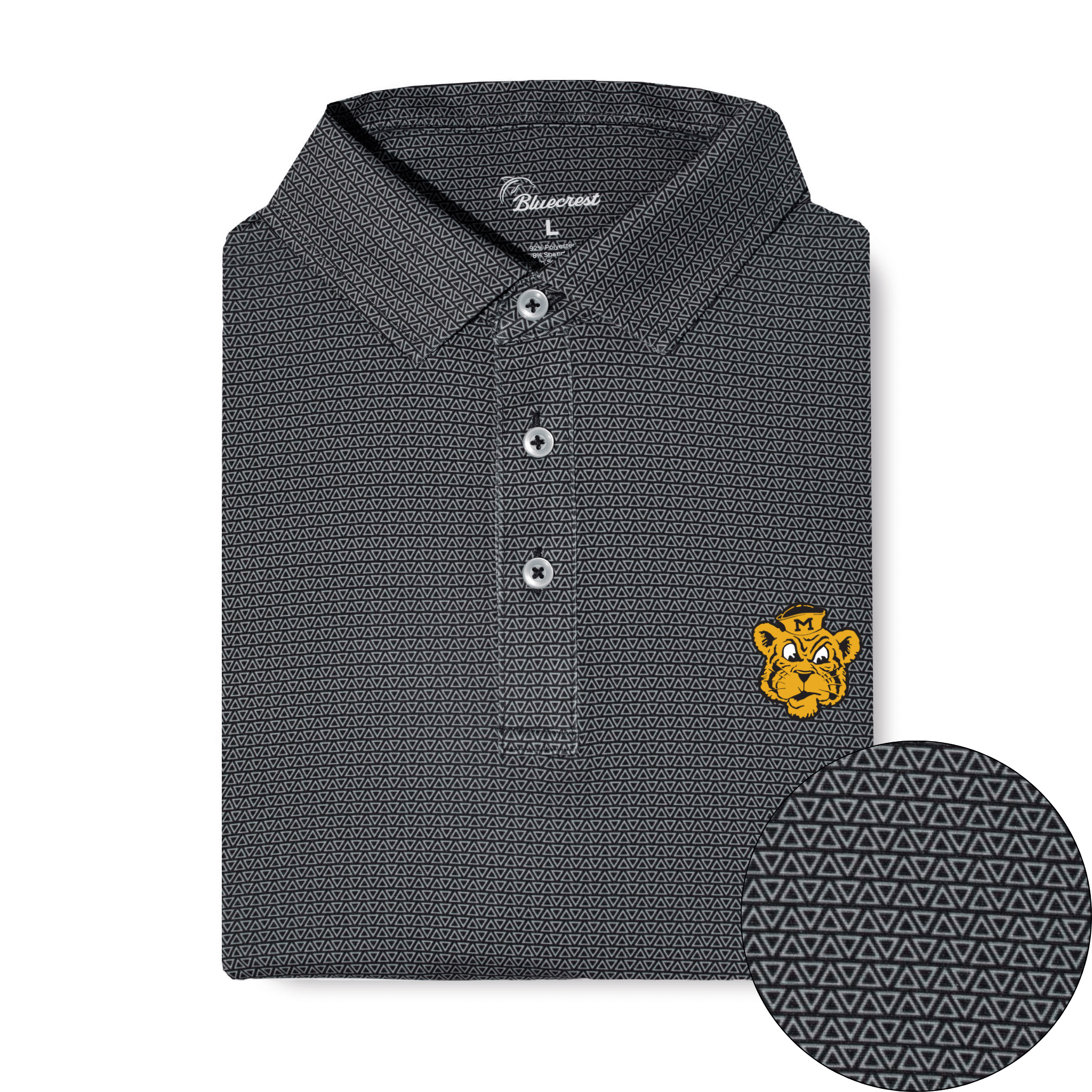 The Apex Print Performance Polo - Mizzou