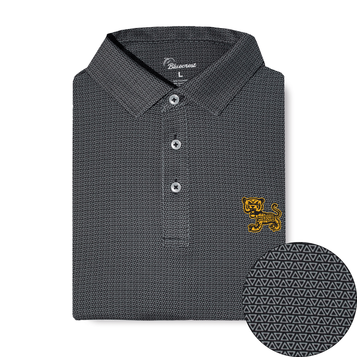 The Apex Print Performance Polo - Mizzou