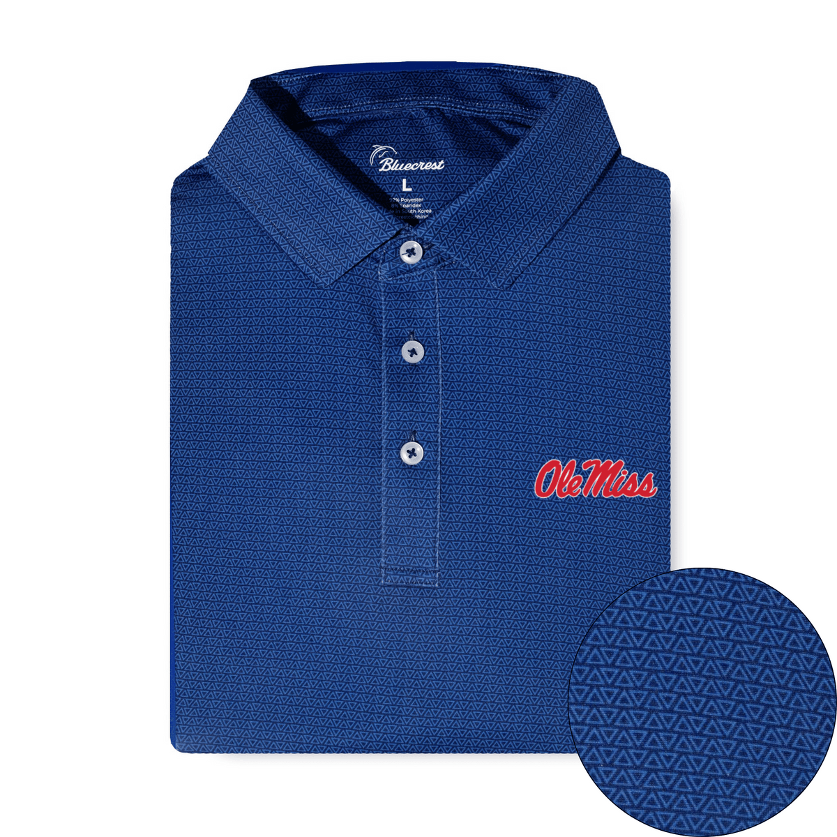 The Apex Print Performance Polo - Ole Miss