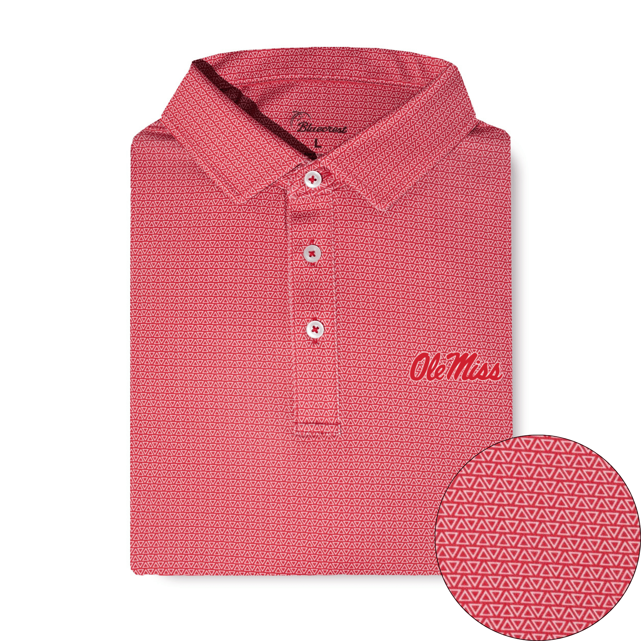The Apex Print Performance Polo - Ole Miss