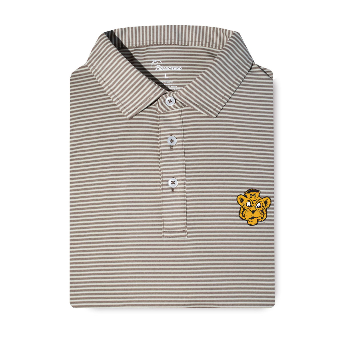 The Graduate Stripe Performance Polo - Mizzou