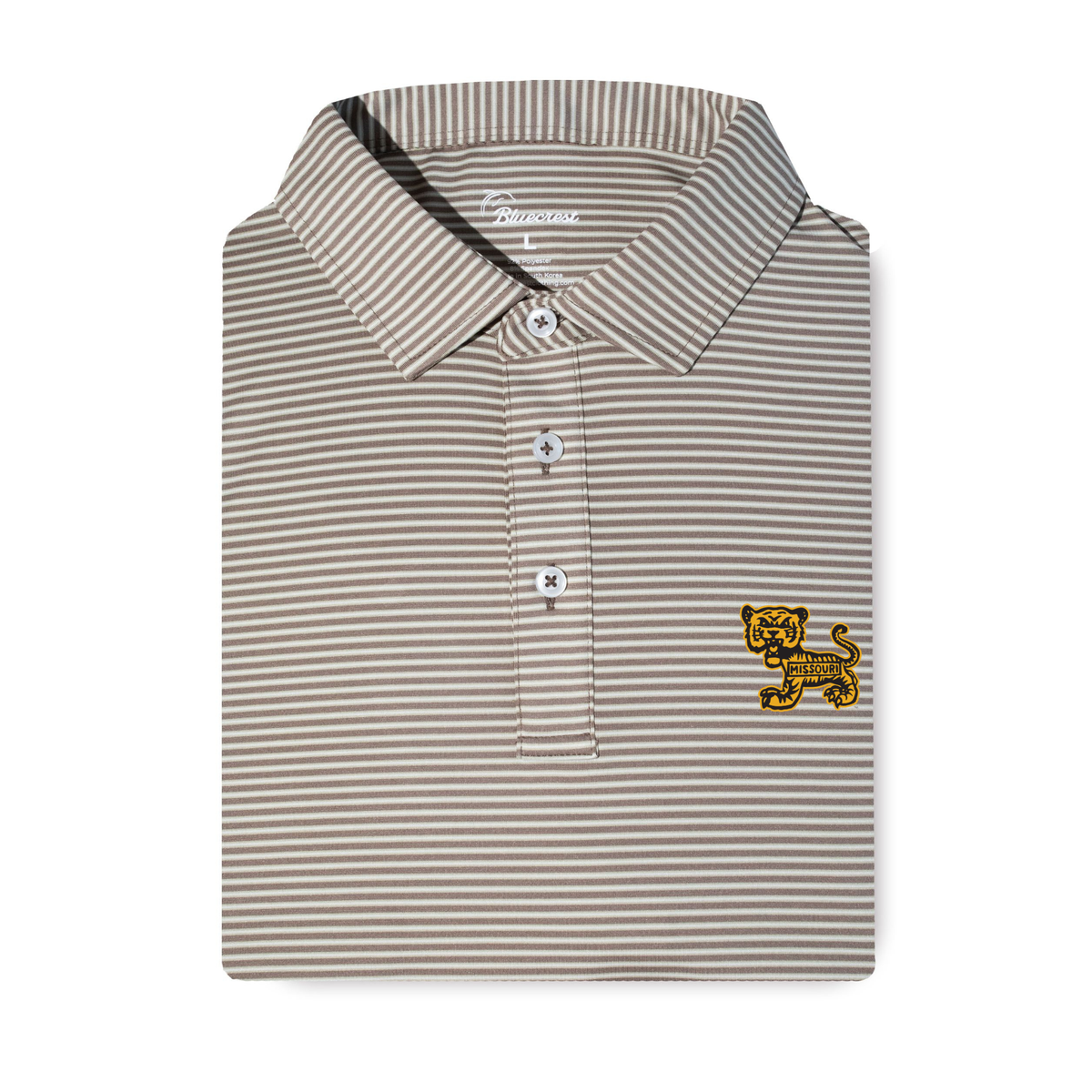 The Graduate Stripe Performance Polo - Mizzou