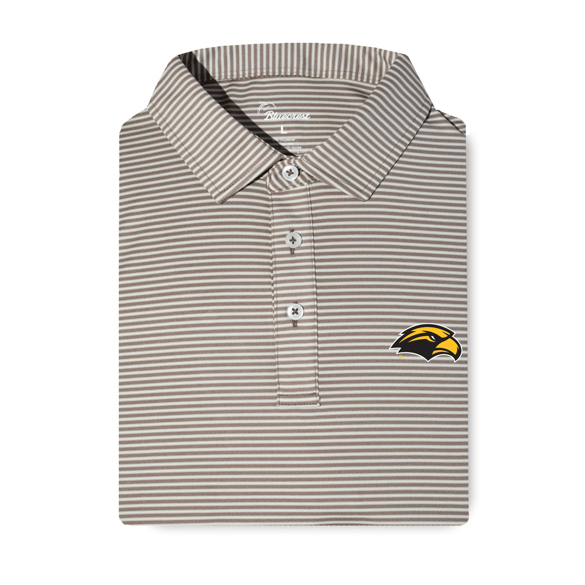 The Graduate Stripe Performance Polo - Southern Miss