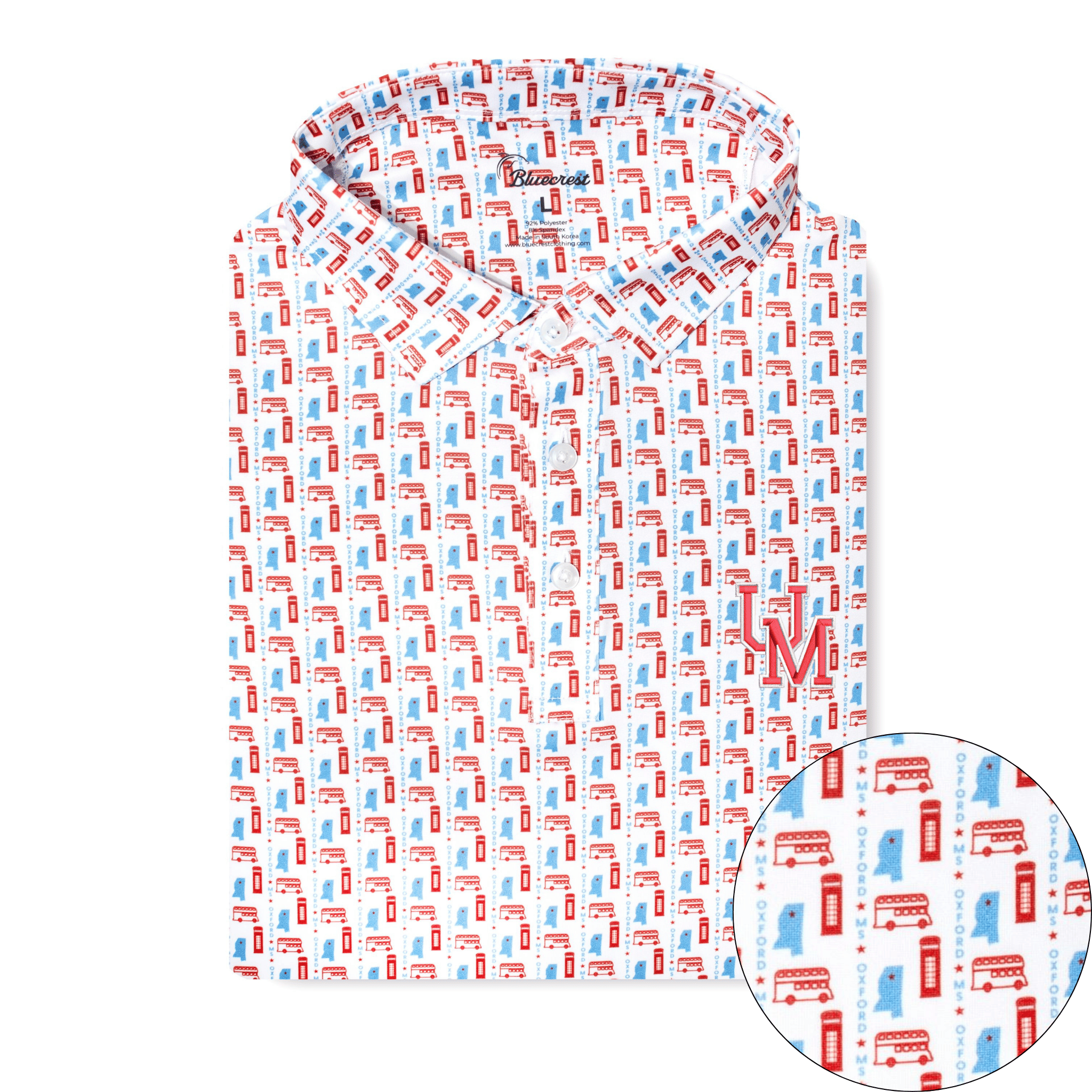 The Oxford Performance Polo - Ole Miss