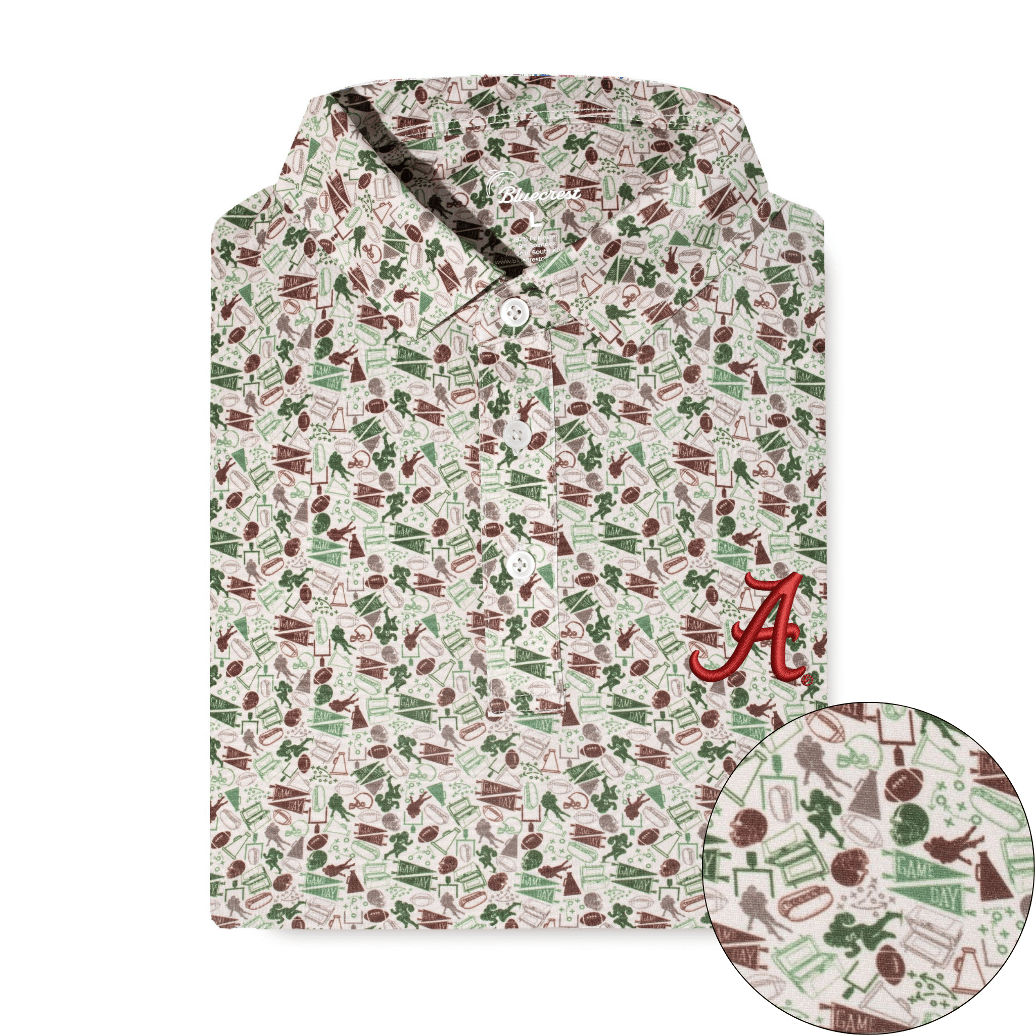 The Pigskin Performance Polo - Alabama