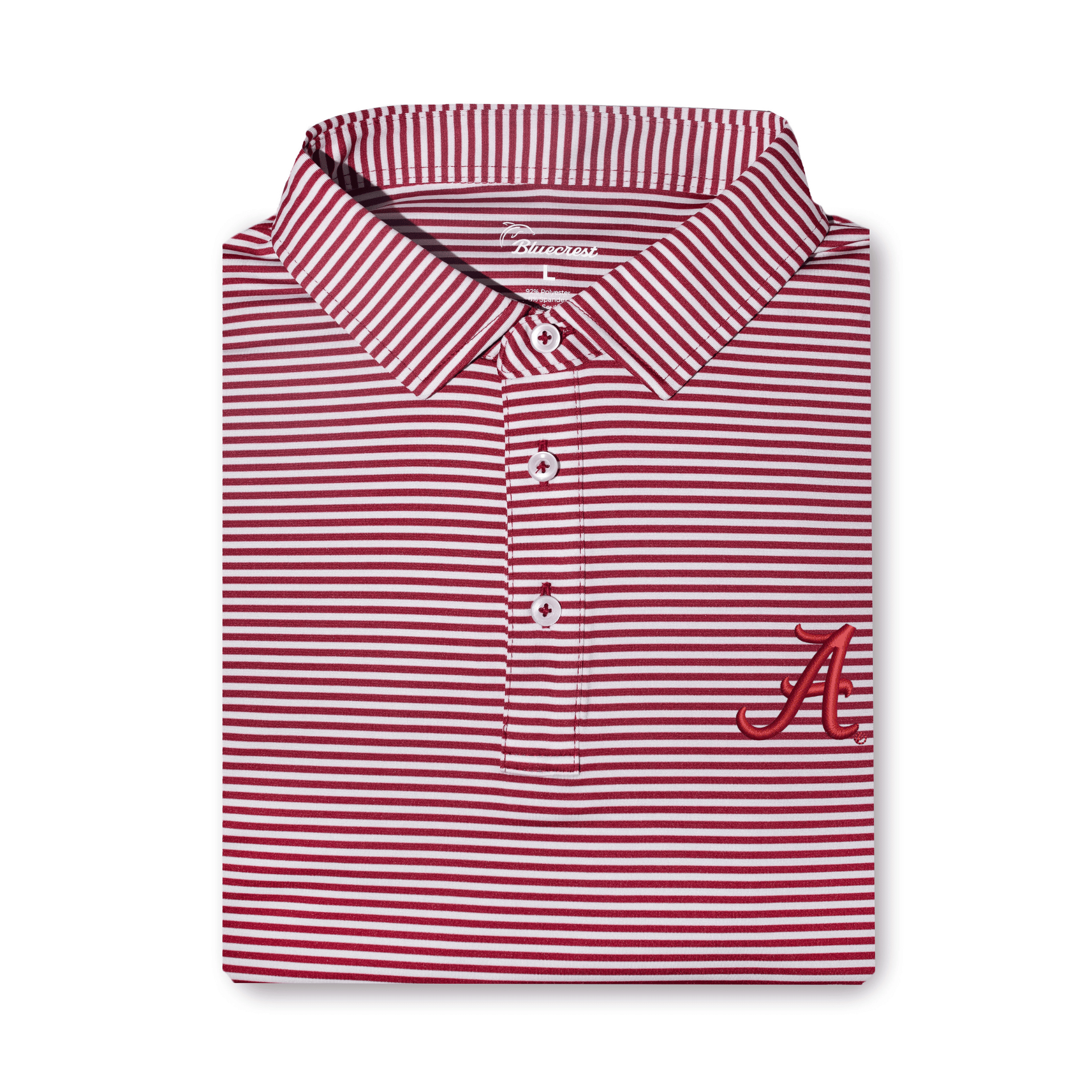 University Stripe Performance Polo - Alabama