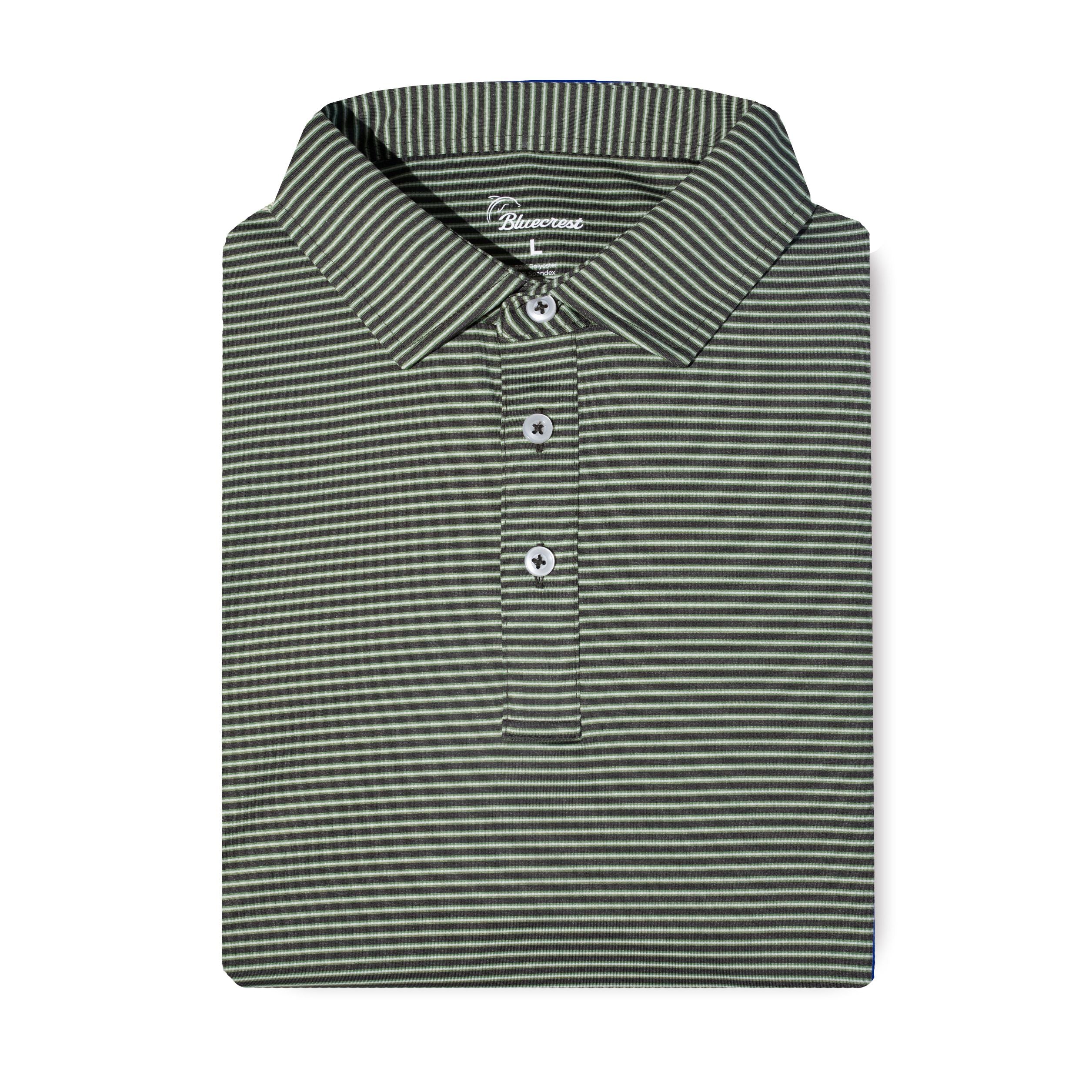 The Graduate Stripe Performance Polo