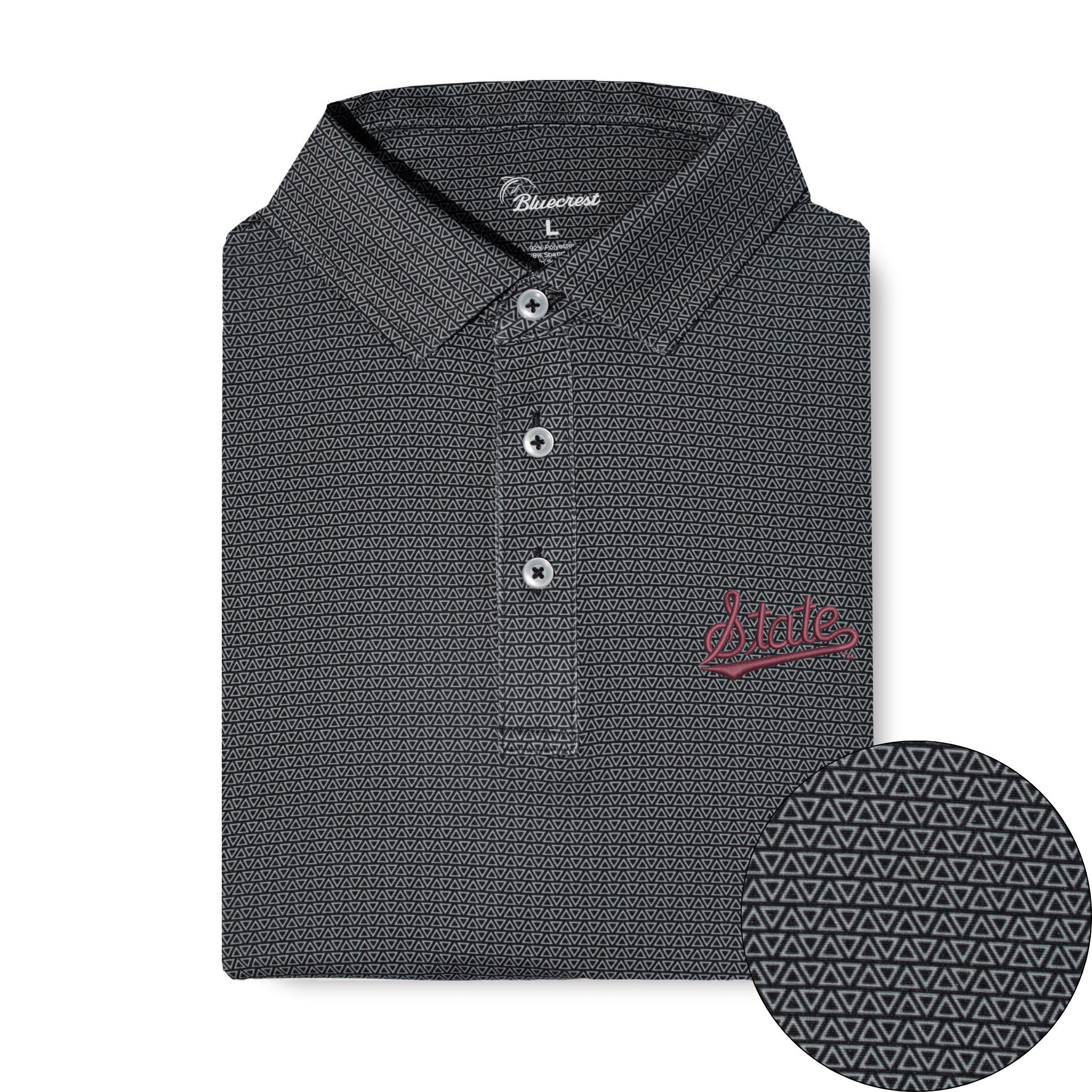 The Apex Print Performance Polo - Mississippi State