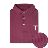 The Apex Print Performance Polo - Troy