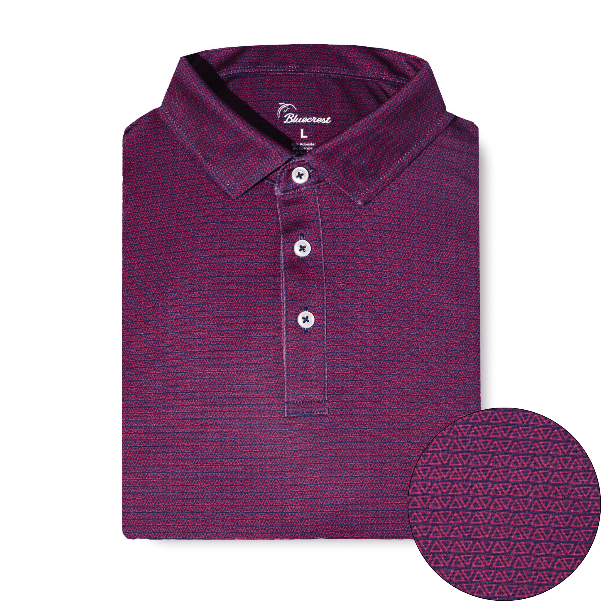 The Apex Print Performance Polo