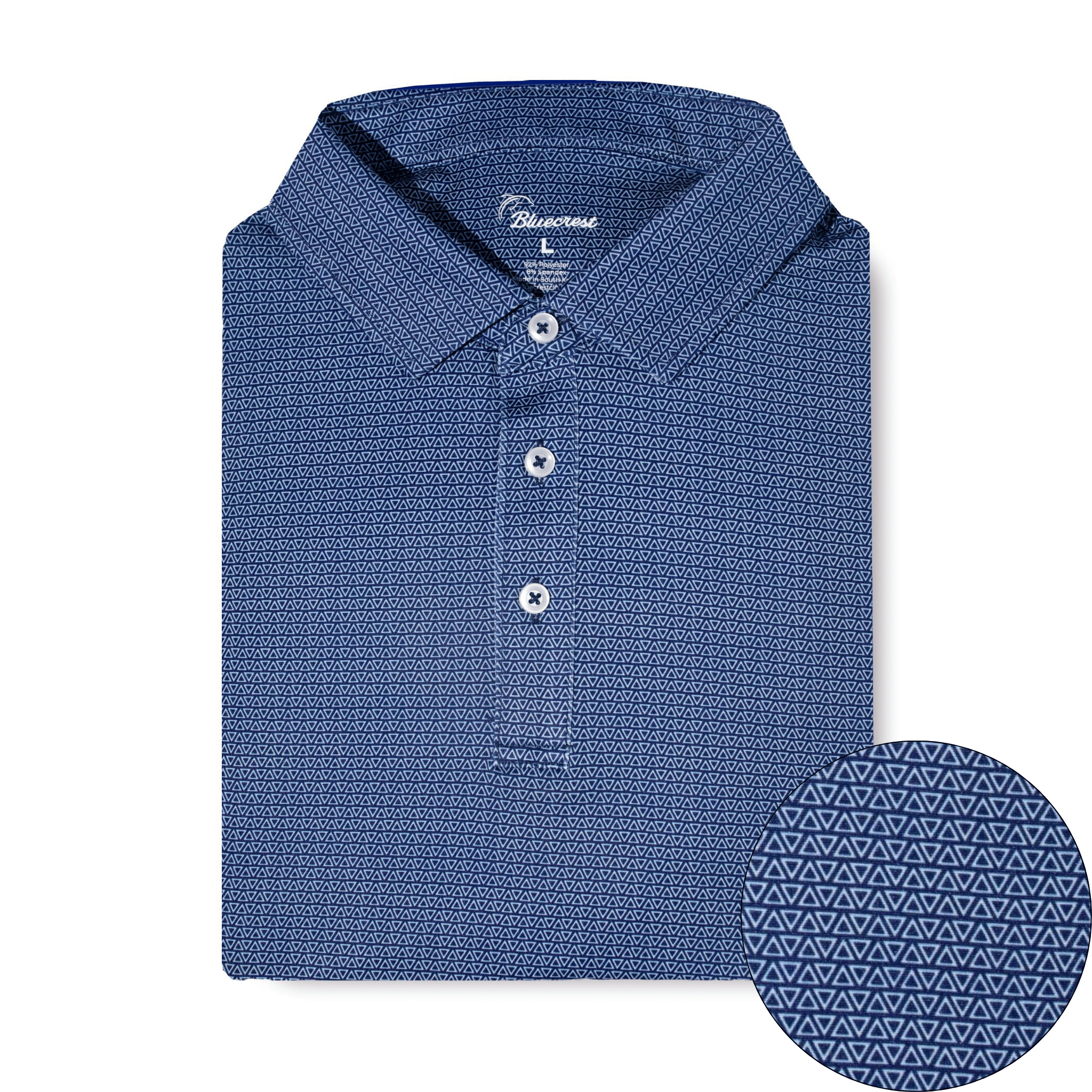 The Apex Print Performance Polo