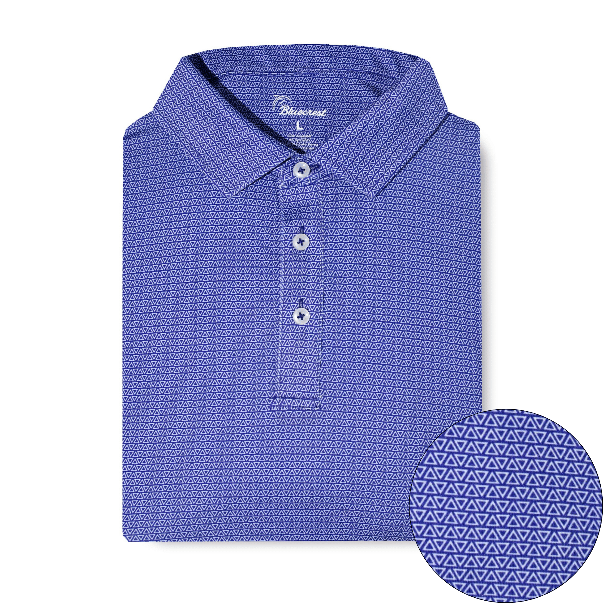 The Apex Print Performance Polo