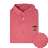 The Apex Print Performance Polo - Texas Tech