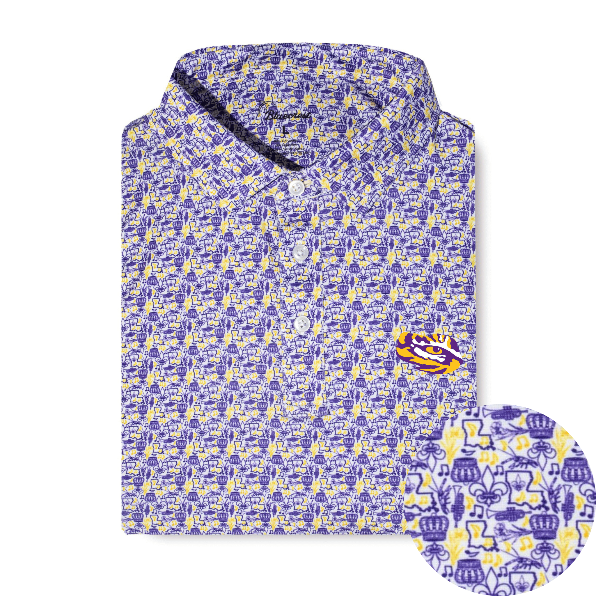 The Boot Performance Polo - LSU