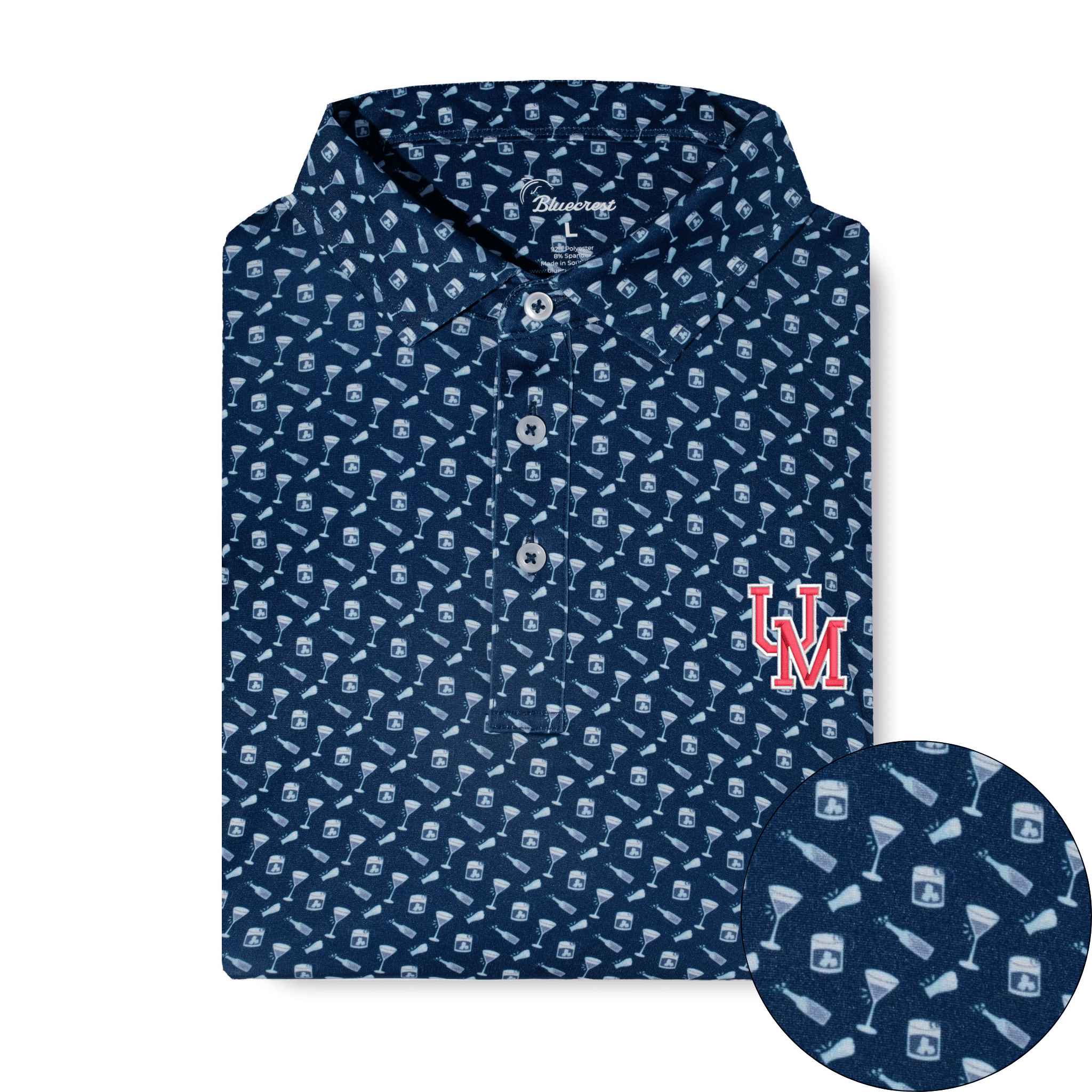 The Day Drinker Performance Polo - Ole Miss