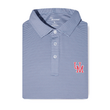 The Graduate Stripe Performance Polo - Ole Miss