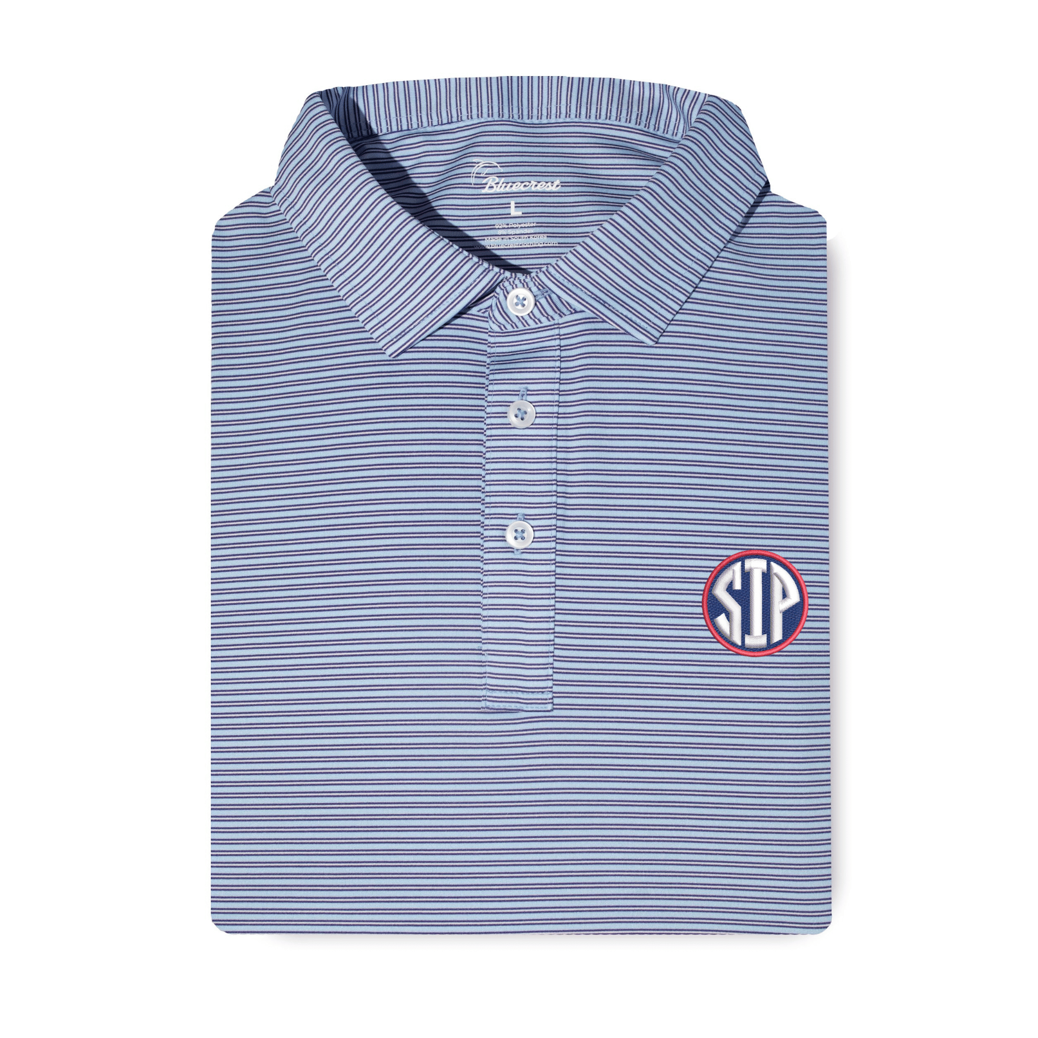 The Graduate Stripe Performance Polo - Ole Miss