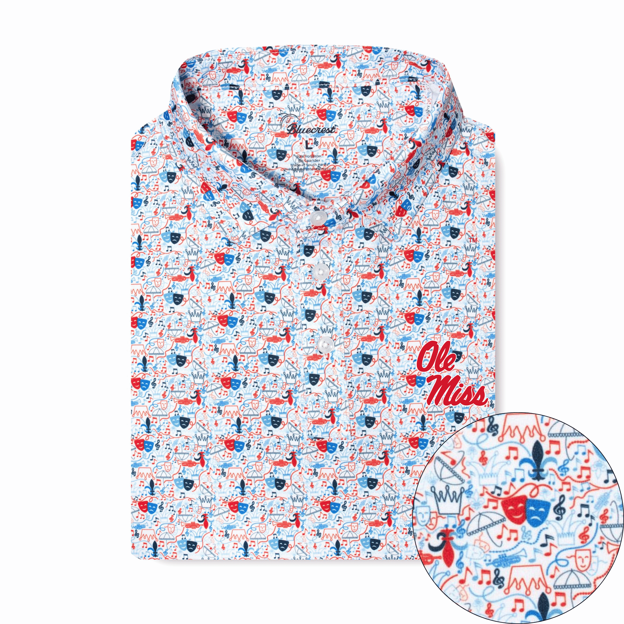 Krewe Performance Polo - Ole Miss