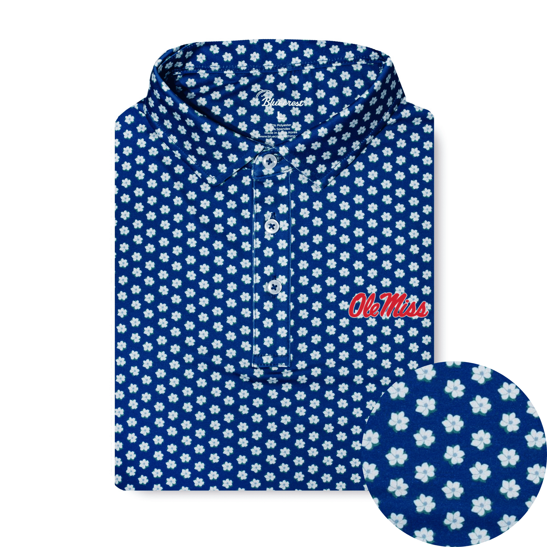 The Magnolia Performance Polo - Ole Miss – Bluecrest