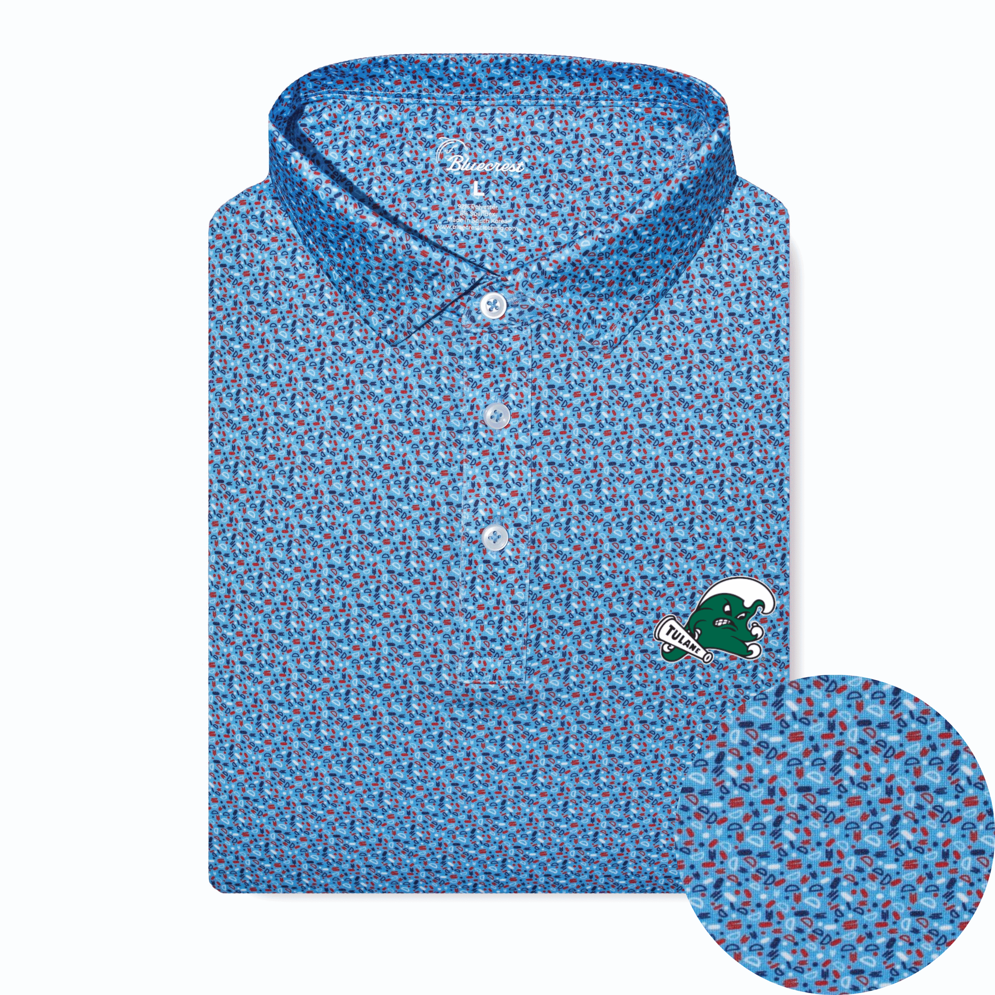 The Tempo Performance Polo - Tulane