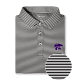 University Stripe Performance Polo - Kansas State