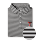 University Stripe Performance Polo - Texas Tech