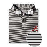 University Stripe Performance Polo - Alabama