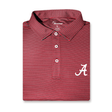 University Stripe Performance Polo - Alabama